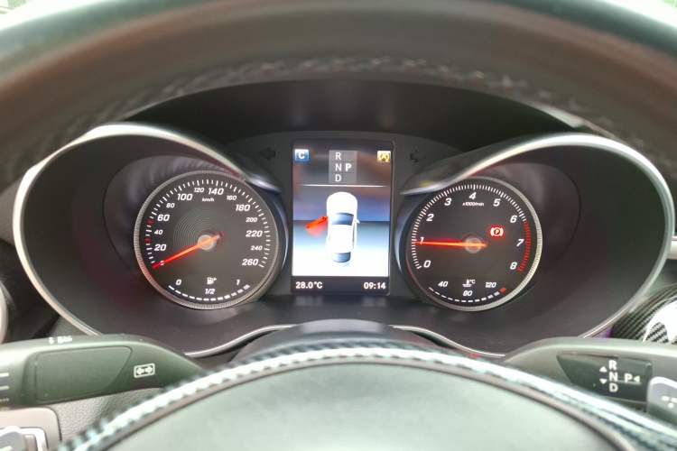 Used Mercedes-Benz C-Class 2018 C 200 Coupe Instrument Cluster