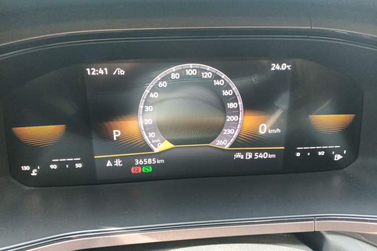 Used Volkswagen Tharu 2022 280TSI Two-Wheel-Drive Luxury Edition Instrument Cluster