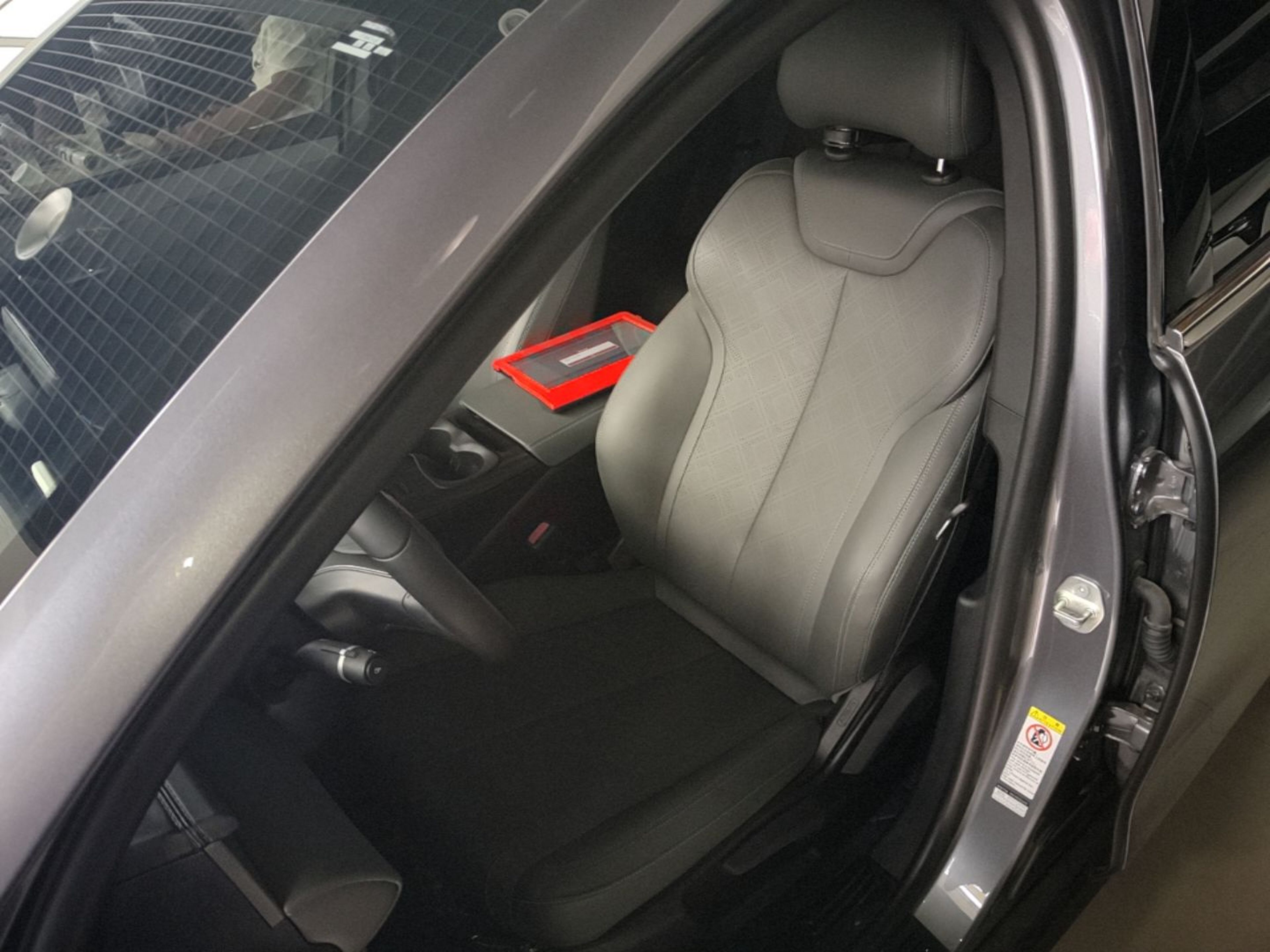 A primeira fila do carro