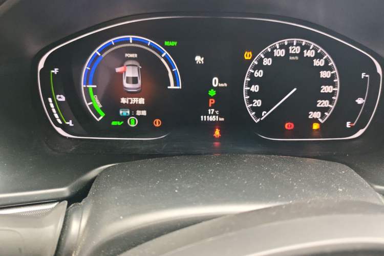 Used Honda Accord 2022 Xing·Hybrid 2.0L Xingling Version Odometer Close Up