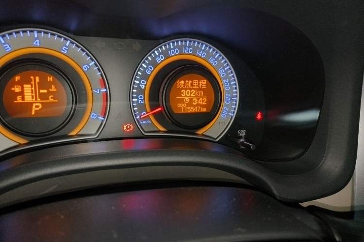 Used Toyota Corolla 2013 Special Edition 1.8L CVT ZhiKu GL-i Odometer Close Up