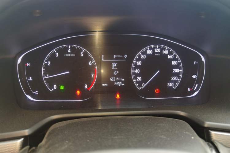 Used Honda Accord 2018 260TURBO Elite Edition China V Odometer Close Up