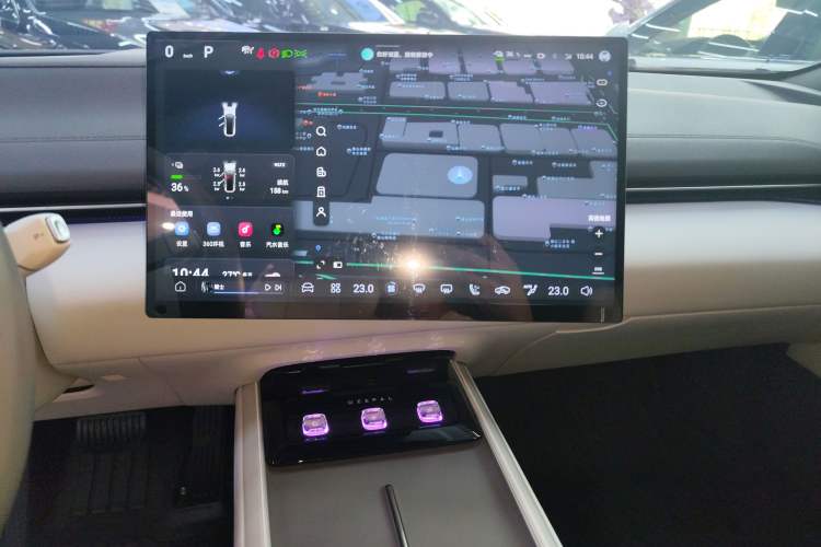 Used Deepal L07 2024 530Max Pure Electric Version Audio And AC Panel