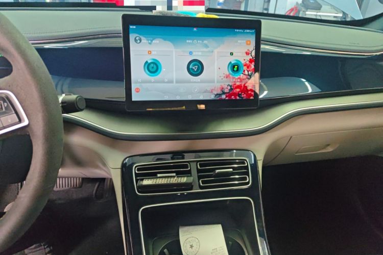 Used BYD Qin PLUS 2021 DM-i 120KM Prestige Model Audio And AC Panel