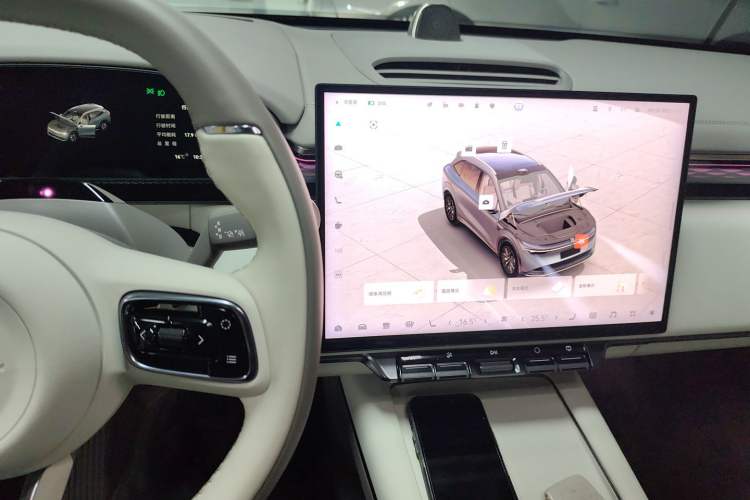 Used Zeekr 7X 2025 75 kWh Rear-Wheel Drive Intelligent Driving Version Audio And AC Panel