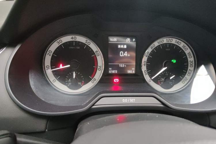 Used Skoda Octavia 2018 Station Wagon TSI230 DSG Luxury Edition Odometer Close Up