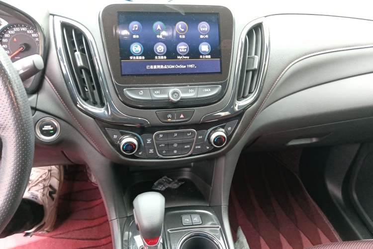 Used Chevrolet Equinox 2021 550T RS Four-Wheel Drive Intelligent Guardian Edition Audio And AC Panel