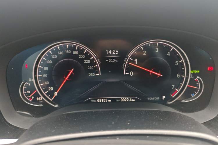 Used BMW 5 Series 2018 525Li M Sport Package Instrument Cluster