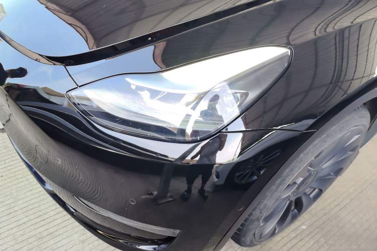 Used Tesla Model Y 2022 Performance High-Performance All-Wheel-Drive Version Left Front Headlight
