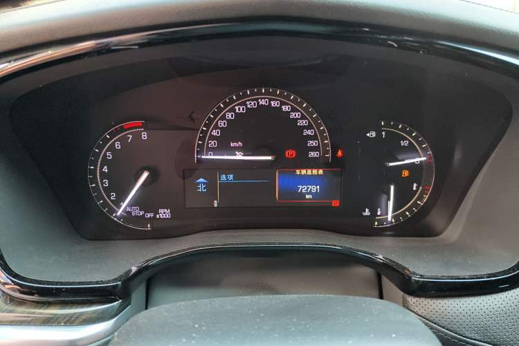 Used Cadillac XT5 2018 28E Four-Wheel Drive Tech Version Instrument Cluster
