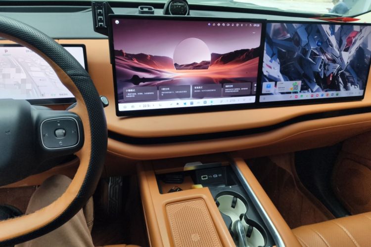 Used Wey Lanshan 2025 Four-Wheel Drive Max Audio And AC Panel