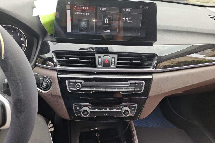 Used BMW X1 2020 sDrive25Li Leading Model Audio And AC Panel