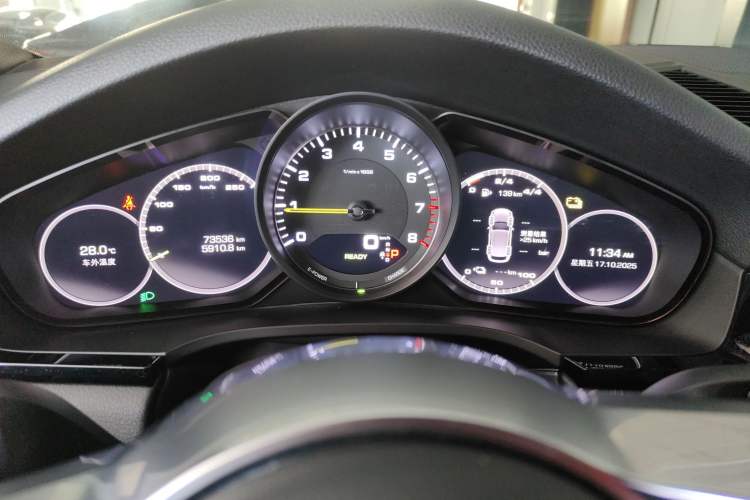 Used Porsche Cayenne E-Hybrid 2021 Cayenne E-Hybrid 2.0T Instrument Cluster