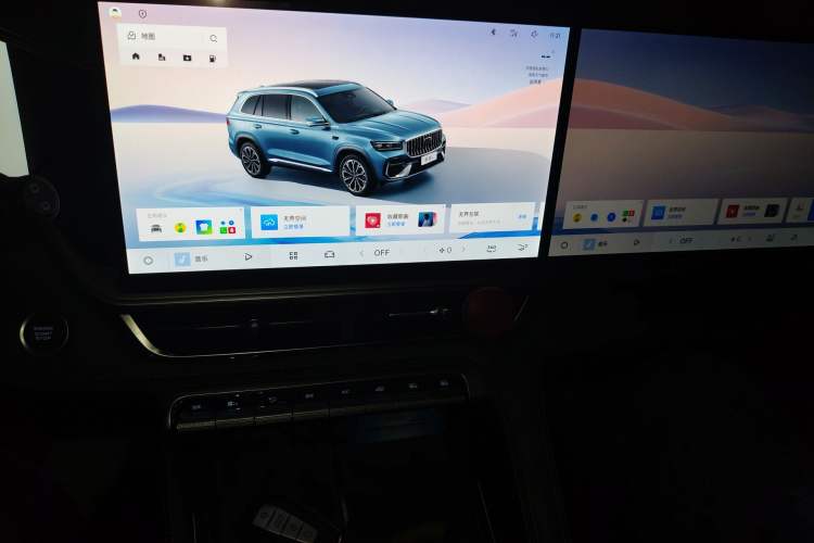 Used Geely Auto Monjaro L 2026 Model Oriental Yao 2.0TD Automatic Lanxing Edition Audio And AC Panel