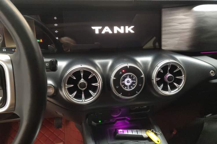 Used Tank 300 2021 Off-Road Edition 2.0T Conqueror Audio And AC Panel