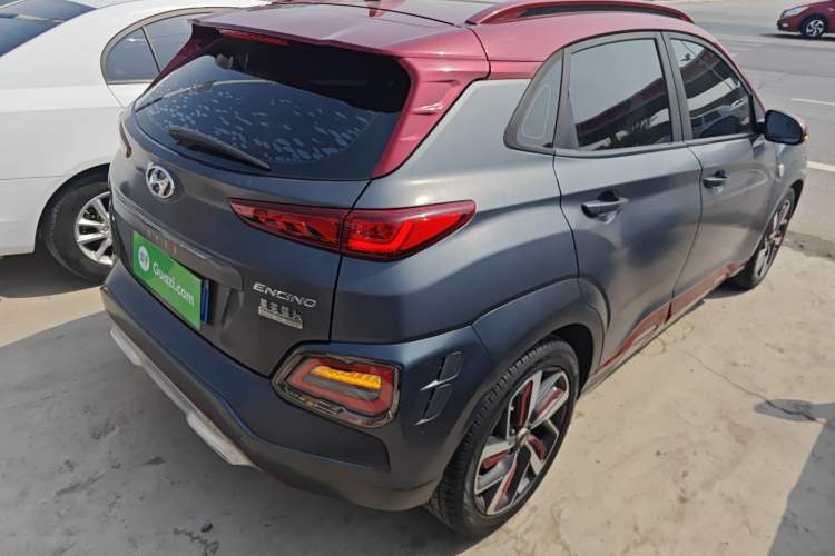 Used Hyundai ENCINO 2019 1.6T Iron Man Edition Rear Right 45 Deg