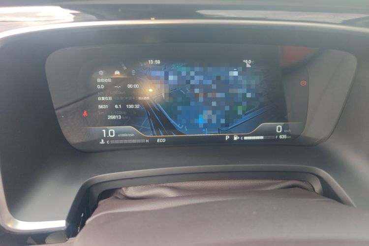 Used GAC Trumpchi M8 2021 Lingxiu Series 390T Deluxe Edition Odometer Close Up