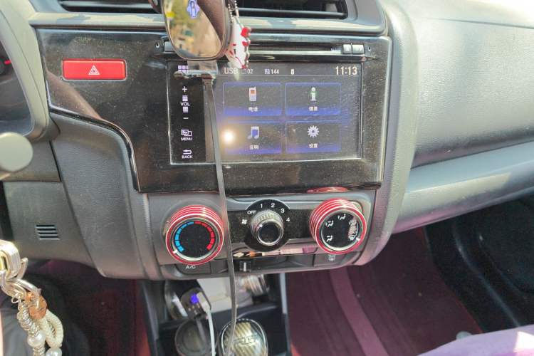 Used Honda Fit 2014 1.5L LX CVT Comfort Model Audio And AC Panel