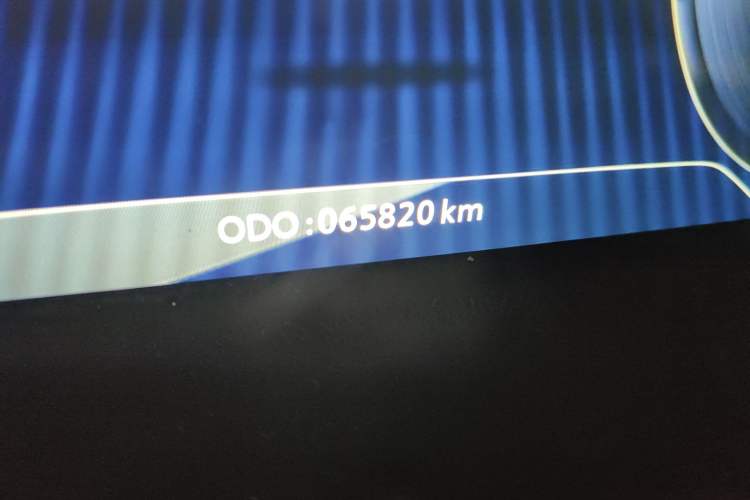 Used Dongfeng Aeolus AX7 2020 1.6T Automatic AI Flagship Version China VI Standard Odometer Close Up