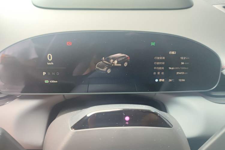 Used Zeekr 007GT 2025 Rear-Drive Intelligent Driving Version 75 kWh Instrument Cluster