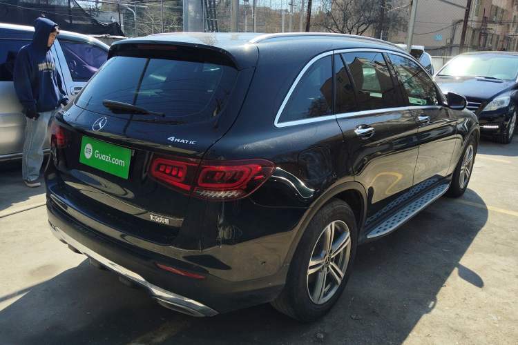 Used Mercedes-Benz GLC 2021 GLC 260 L 4MATIC Dynamic Edition Rear Right 45 Deg