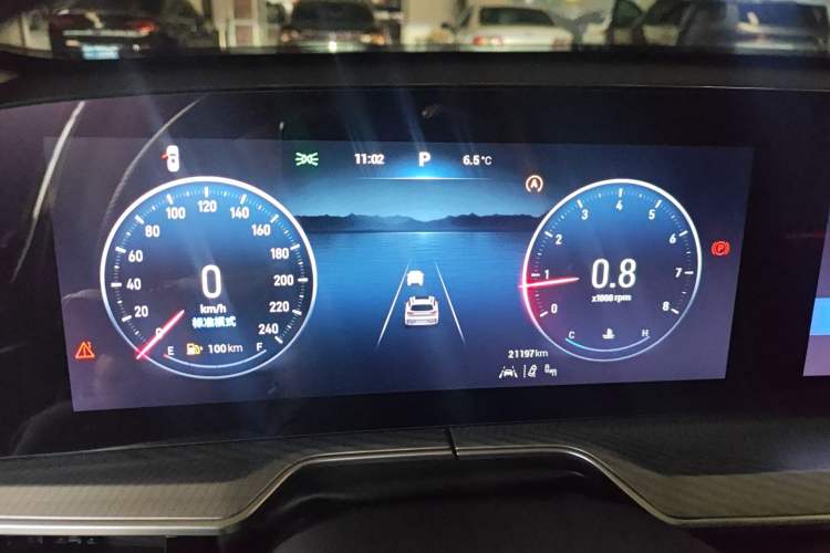 Used EXEED Lingyun 2025 300T Two-Wheel Drive Starry Edition Instrument Cluster