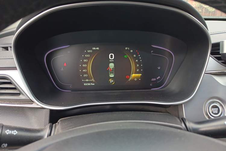 Used Geely Auto Binray 2018 14T CVT Binyi Edition Instrument Cluster
