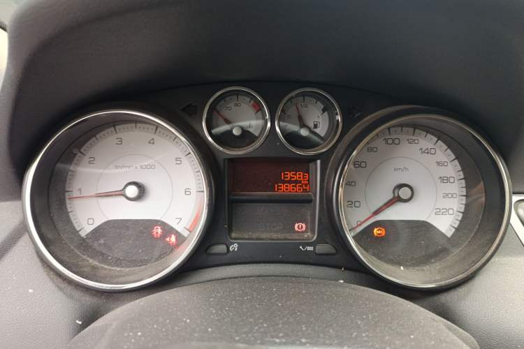 Used Peugeot 308 2013 1.6L Manual YouShang Model Instrument Cluster