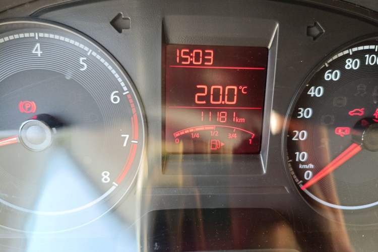 Used Volkswagen Santana 2021 1.5L Manual Fashion Edition Odometer Close Up