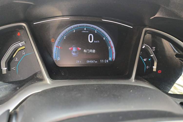Used Honda Civic 2019 220TURBO Manual Jinkong Edition China VI Odometer Close Up