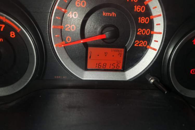 Used Honda City Classic 2008 1.5L manual Elite Edition Odometer Close Up