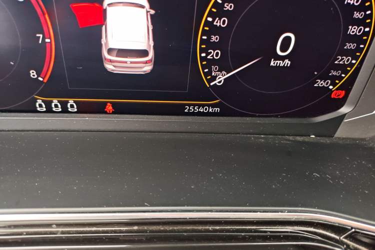 Used Volkswagen Tacqua 2020 1.5L Automatic Yue Odometer Close Up