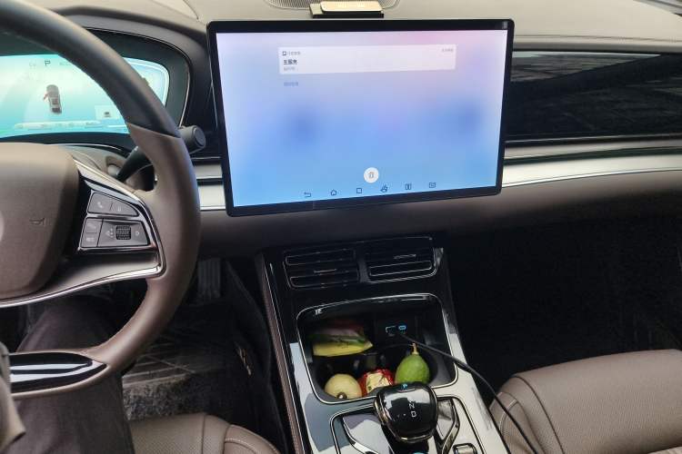 Used BYD Han 2023 DM-i Champion Edition 121KM Prestige Model Audio And AC Panel