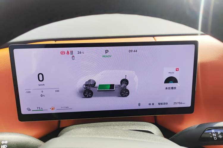 Used Wey Lanshan 2025 Four-Wheel Drive Max Instrument Cluster