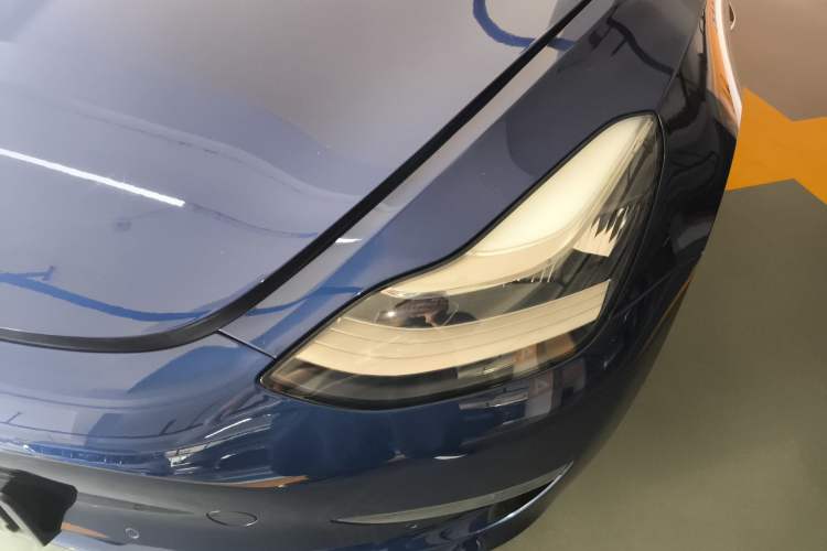 Used Tesla Model 3 2019 Long-Range Rear-Wheel-Drive Version Left Front Headlight