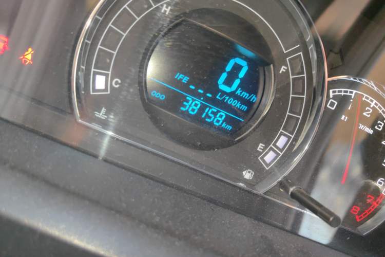 Used Great Wall M4 2014 1.5L Manual Comfort Model Odometer Close Up