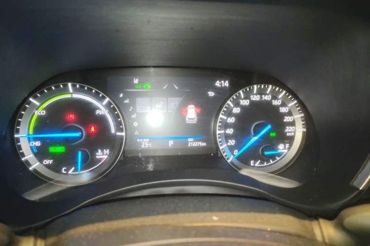 Used Toyota Highlander 2023 2.5L Smart Electric Hybrid Dual-Engine 4x4 Knight Edition 7 Seats Instrument Cluster