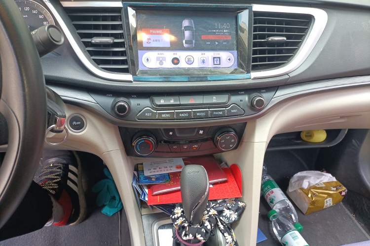 Used Buick GT 2017 18T Dual-Clutch Elite Model Audio And AC Panel