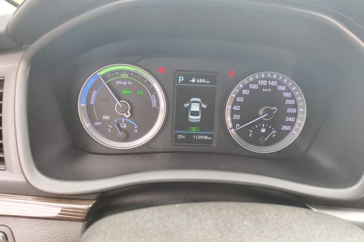 Used Hyundai Sonata Plug-in Hybrid 2018 2.0 PHS Smart Connect Version China V Standard Instrument Cluster
