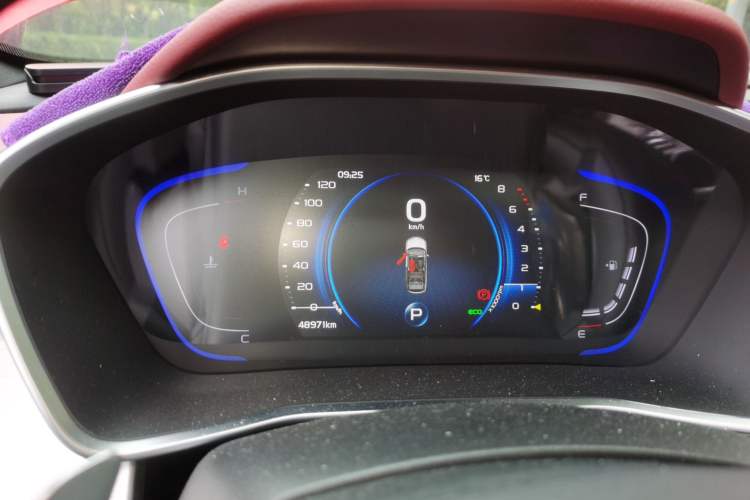 Used Geely Auto Coolray 2019 Sport Version 260T DCT Explorer China VI Standard Instrument Cluster