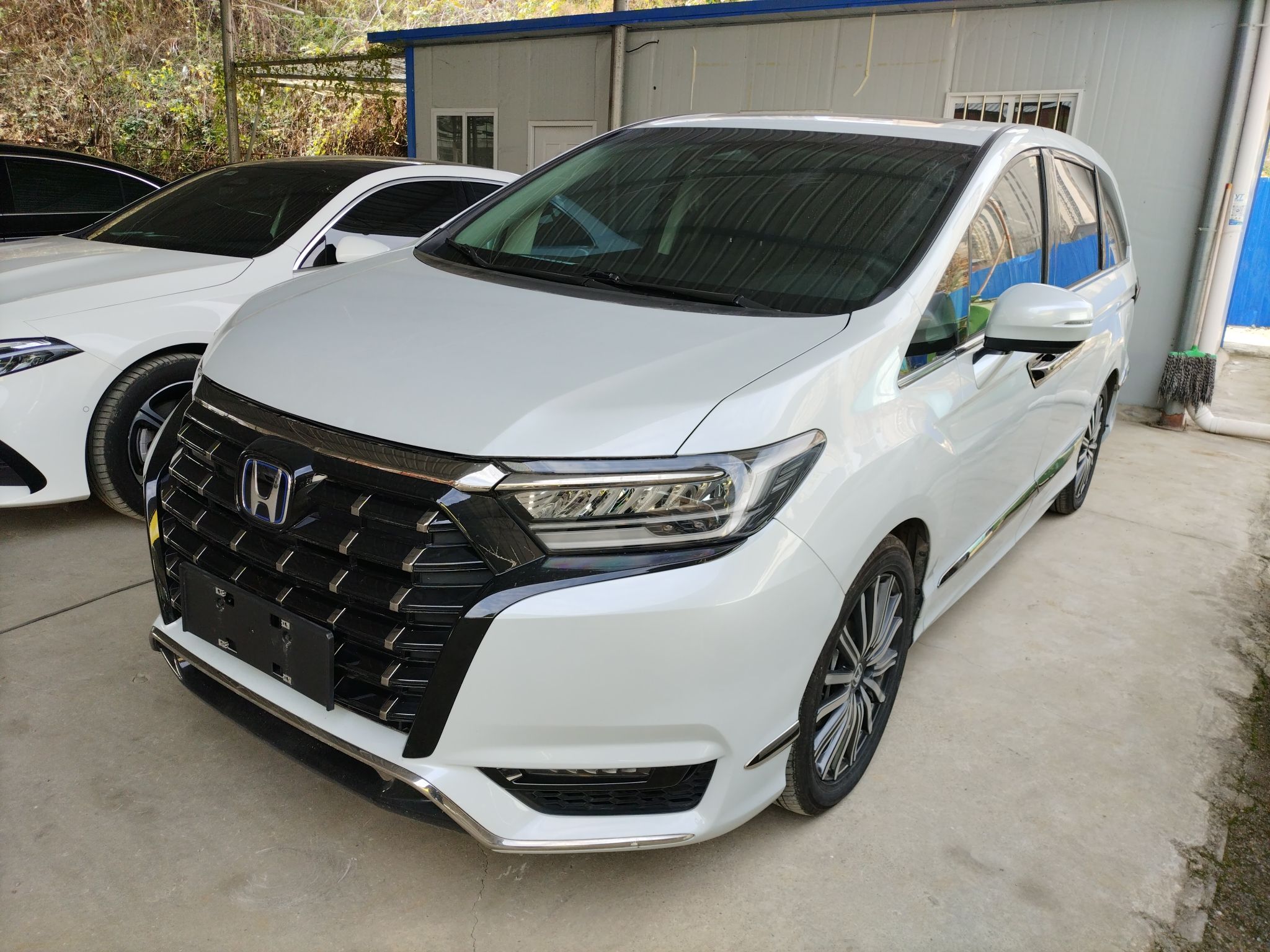 تحت مقدمة السيارة