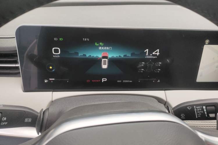 Used JETOUR X70 2023 Zhuge 2.0T DCT Wolong 7-Seater Instrument Cluster