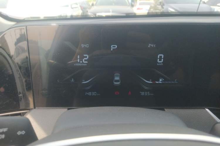 Used Bestune B70 2022 Third Generation 1.5T Automatic Enjoyment Version Instrument Cluster