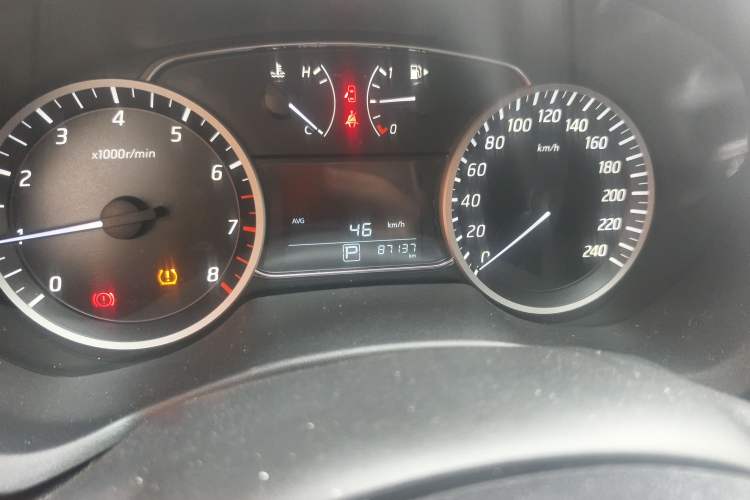 Used Nissan Sylphy 2023 1.6L CVT Comfort Edition Odometer Close Up