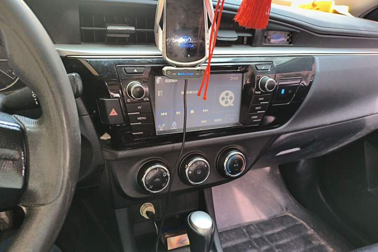 Used Toyota Levin 2014 1.6G CVT Elite Edition Audio And AC Panel