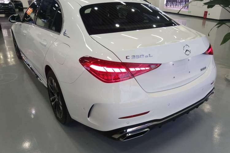 Used Mercedes-Benz C-Class New Energy 2025 C 350 eL Rear Left 45 Deg