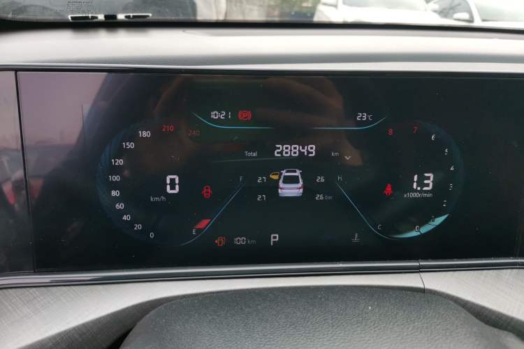 Used CHANGAN Eado 2023 Changan Edition PLUS Blue Whale NE 1.4T GDI DCT Prestige Version Instrument Cluster