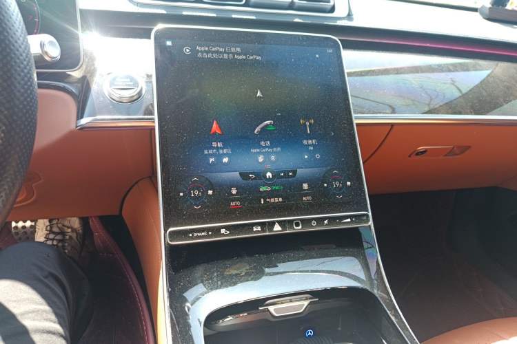 Used Mercedes-Benz S-Class 2021 S 450 L 4MATIC Audio And AC Panel