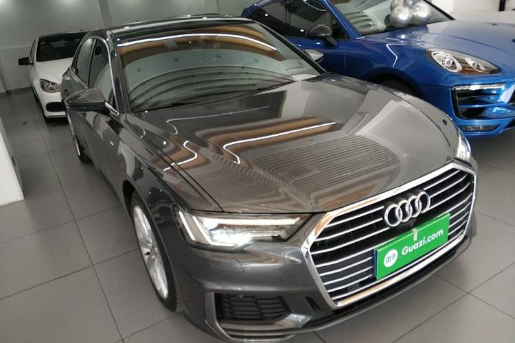 Used Audi A6L 2021 45 TFSI Prestige Dynamic Edition Front Right 45 Deg