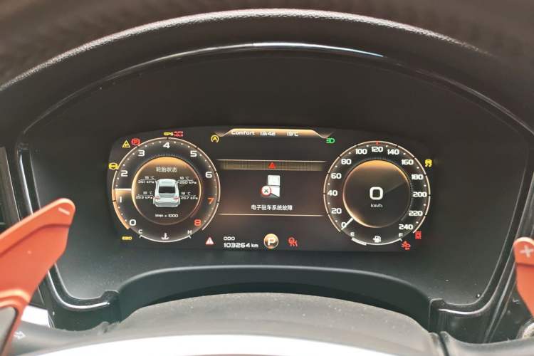 Used Geely Auto Emgrand GT 2018 1.5T MHEV Yaozhi Edition Instrument Cluster